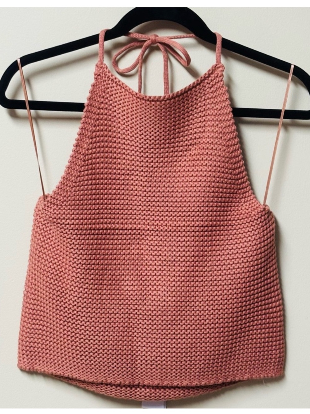 American 525 Cotton Halter Top
